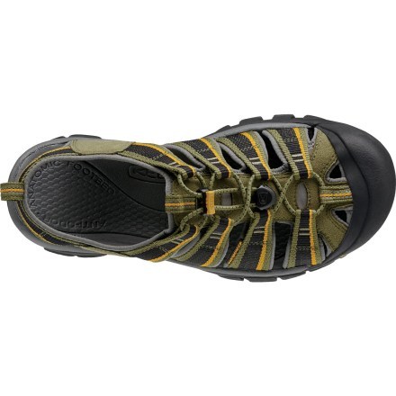 Top View (Burnt Olive/Golden Yellow)