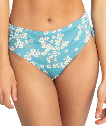 Roxy Printed Beach Classics Mod Lace-Up Swimsuit Bottoms - Women's 0