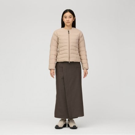 Snow Peak Middler Down Collarless Jacket - Women's 2