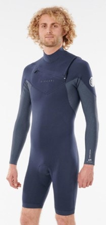Rip Curl Dawn Patrol 2/2 mm Chest-Zip Long-Sleeve Eco Springsuit Wetsuit - Men's 2