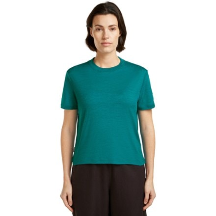 Icebreaker Merino 150 Tech Lite III Crop T-Shirt - Women's 1