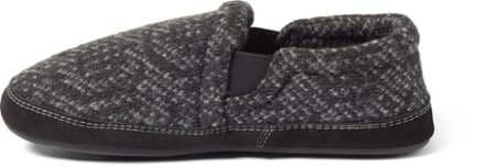 Acorn Fave Gore Slippers - Men's Left view (Charcoal Tweed)