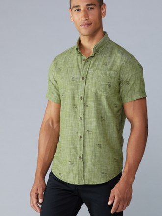 prana broderick slim shirt