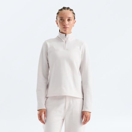 The North Face Cedar Trail Grid Fleece Quarter-Zip Pullover - Women's 0
