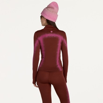 SENIQ Warmup Merino Turtleneck Base Layer Top - Women's 2