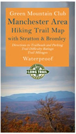Green Mountain Club Manchester Area Hiking Trail Map 0