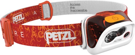  PETZL - ACTIK CORE Headlamp, 450 Lumens, Rechargeable, with  CORE Battery, Black : Sports & Outdoors