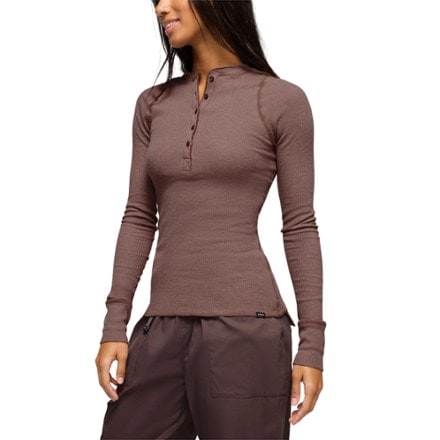 prAna Touchstone Henley Shirt - Women's 4