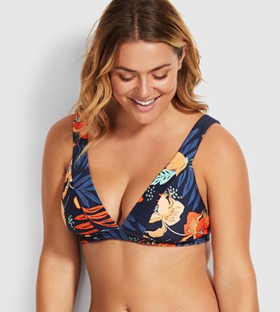 Seafolly Banded Tri Swimsuit Top - Women's 0