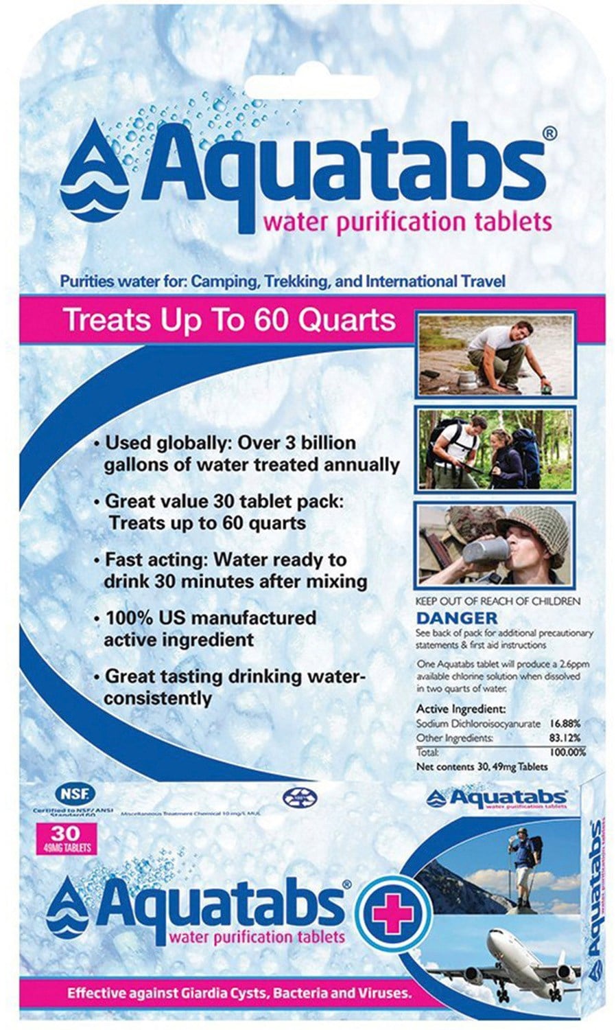 Water Purification Tablets - Package of 30