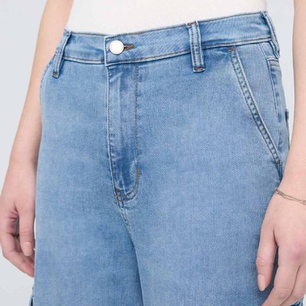 DUER Performance Denim Lite High-Rise Cargo Jeans - Women's 4