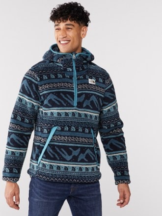 The North Face All Over Print Hoodie for Men in Brown