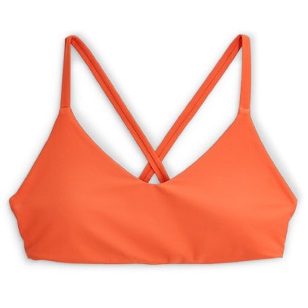 Free Fly Wavebound Cross-Tie Bikini Swimsuit Top - Women's 0