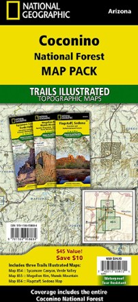 National Geographic Coconino National Forest Map Pack 0