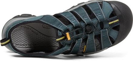 KEEN Newport H2 Sandals - Men's Top view (Navy/Gray)