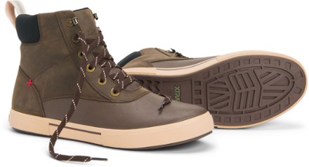 XTRATUF Leather Ankle Lace Deck Boots - Men's 6