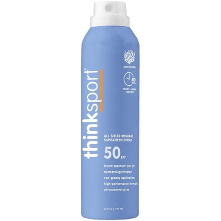 Thinksport All Sheer Mineral SPF 50 Sunscreen Spray 0