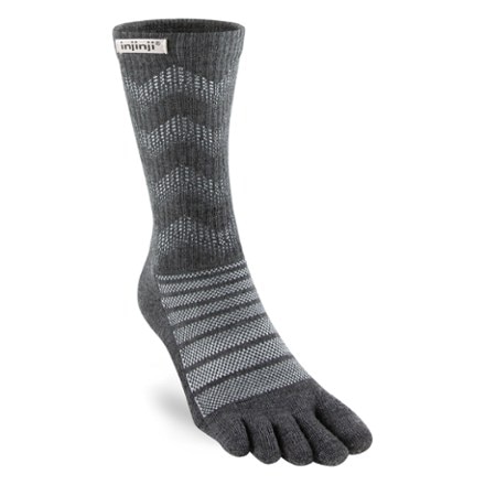 Injinji Outdoor Midweight Crew Wool Socks 0