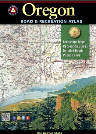Benchmark Maps Oregon Road & Recreation Atlas - 9th Edition 0