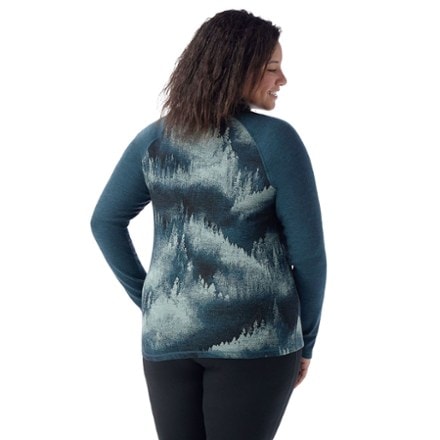 Smartwool Classic Thermal Merino Quarter-Zip Base Layer Top - Women's Plus Size
