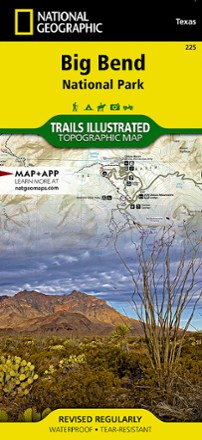 National Geographic Big Bend National Park Trail Map 0