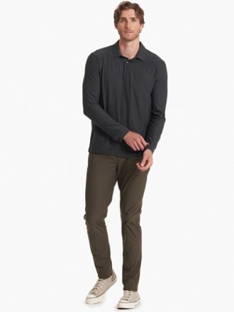 Vuori Strato Tech Long-Sleeve Polo Shirt - Men's 3