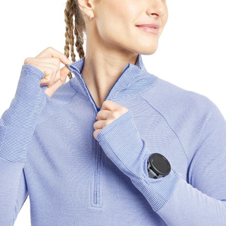 Oiselle Flyout Wool Half-Zip - Women's 2
