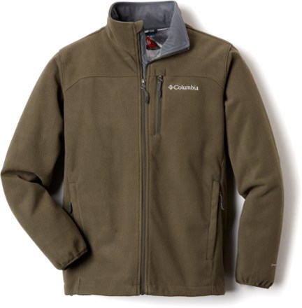 columbia men's wind protector fleece jacket