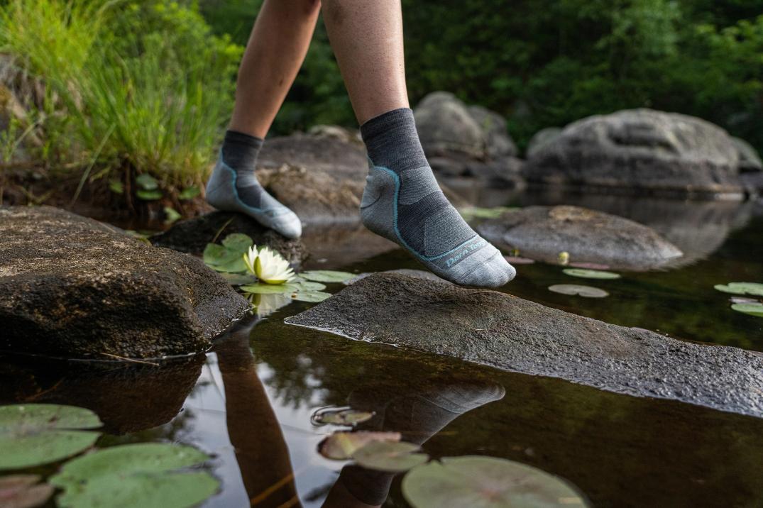 Location Image for Light Hiker Quarter Lightweight Hiking Socks - Women's