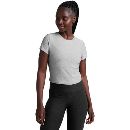 Beyond Yoga Featherweight Cropped T-Shirt - Women's 0