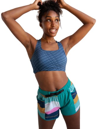 Nani Swimwear Cross Up Crop Swimsuit Top - Women's 2