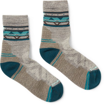 Smartwool Hike Light Cushion Zig Zag Valley Mid Crew Socks - Women's 0