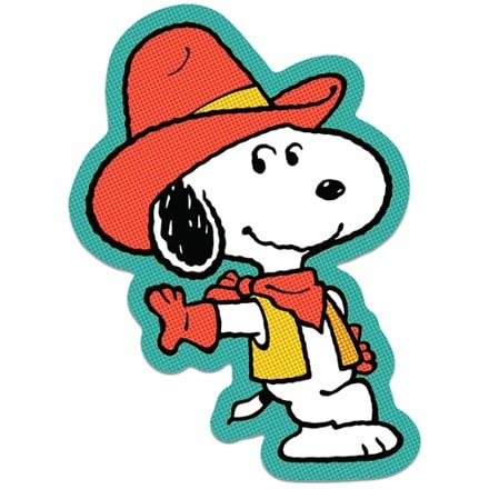 Apply Stickers Western Snoopy Sticker 0