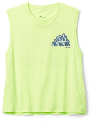 Janji Runterra Bio GFX Muscle Tank Top - Women's 0