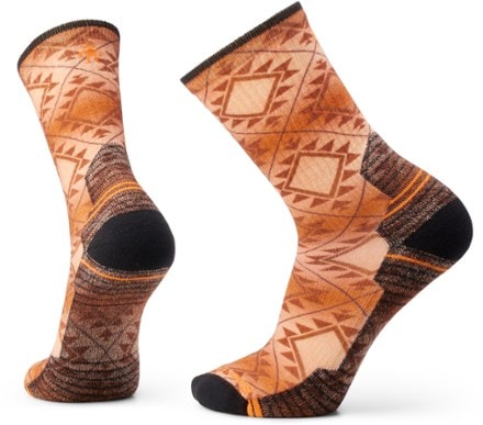 Smartwool Performance Hike Light Cushion Southwest Tile Print Crew Socks - Men's 0