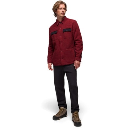 prAna Encinitas Fleece Shacket - Men's 6