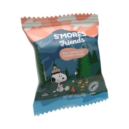 Astor Chocolate Peanuts S'mores Friends Milk Chocolate Covered S'more - 1.6 oz. 0
