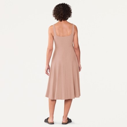 Beyond Yoga Featherweight At The Ready Square Neck Dress 3