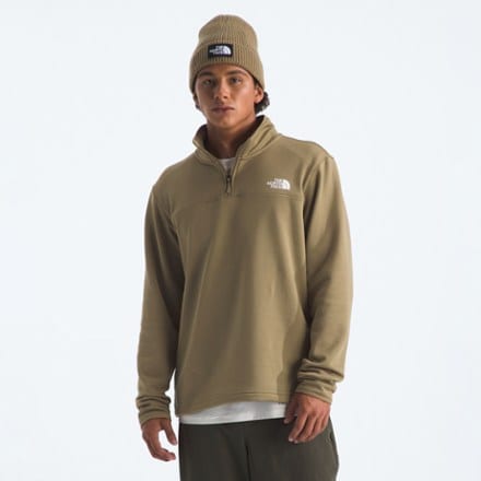 The North Face Cedar Trail Grid Fleece Quarter-Zip Pullover - Men's 0