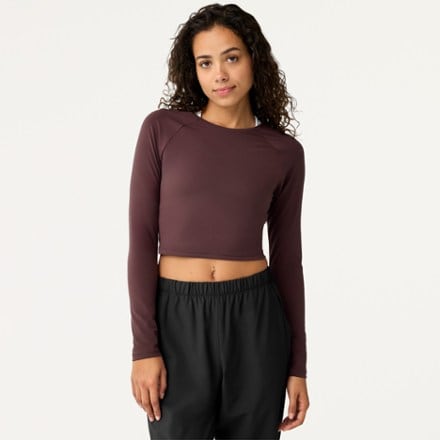 Brooks Luxe Crop Long-Sleeve Shirt - Women's 0