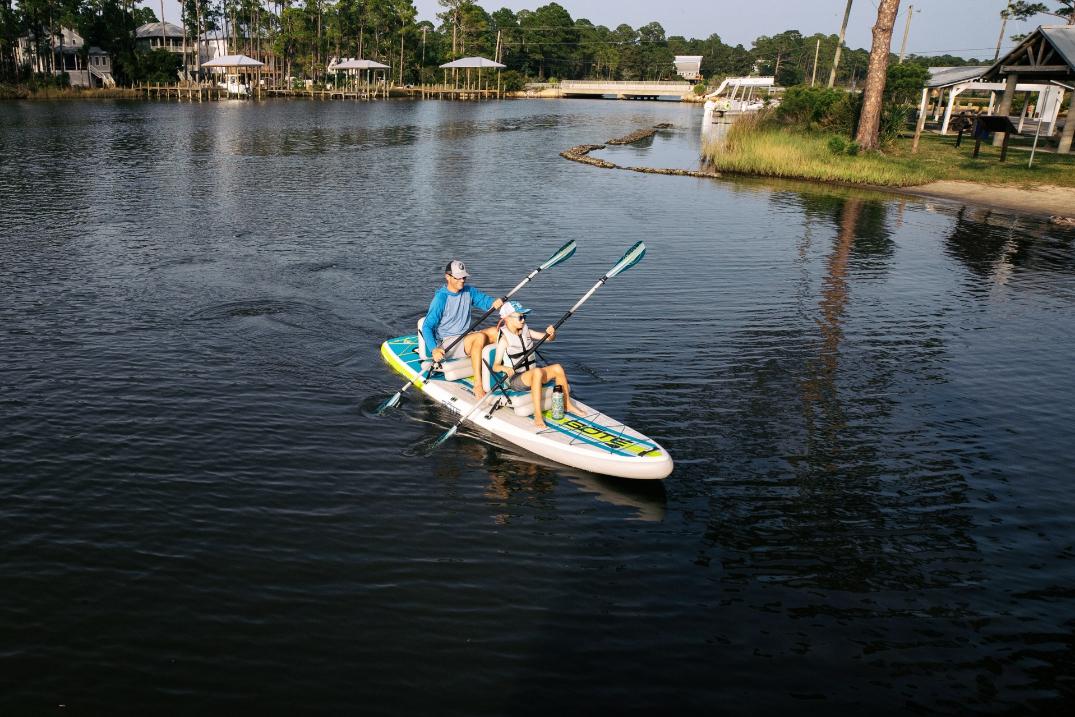 Location Image for LowRider Aero Tandem Inflatable Paddle Board with Paddles - 11'6"