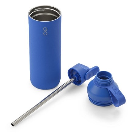 Ocean Bottle Peak GO Vacuum Water Bottle with Straw Lid - 24 fl. oz. 2