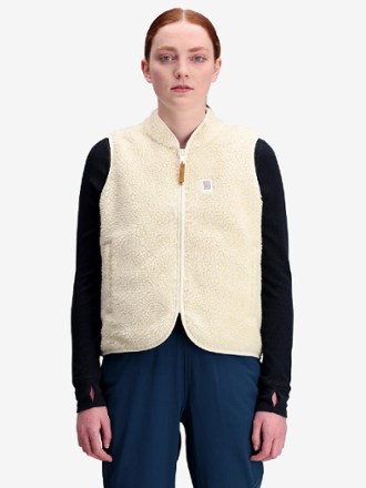 Topo Designs Sherpa Fleece Vest - Women's 1