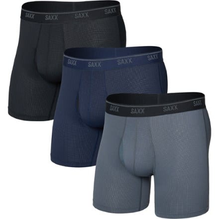 Saxx Quest Quick-Dry Boxer Briefs - Men's 0