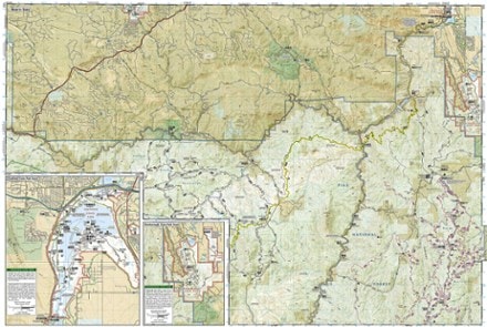National Geographic Deckers/Rampart Range Trail Map 1