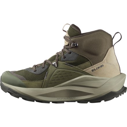 スニーカー Salomon Men's Elixir Mid Gore-Tex Hiking Boots Salomon Elixir Activ Mid GORE-TEX Hiking Boots - Men's | REI