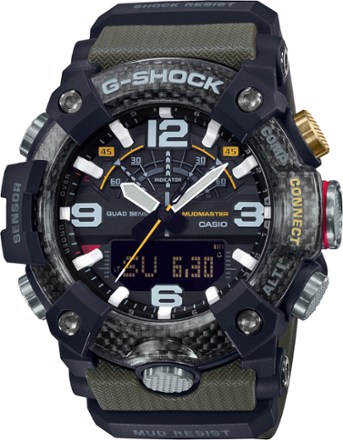 Casio G-Shock Carbon Mudmaster GGB100 Watch 0