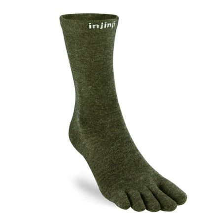 Injinji Liner Crew Wool Socks 0