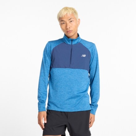 New Balance Athletics Heat Grid Half-Zip Top - Men's 0