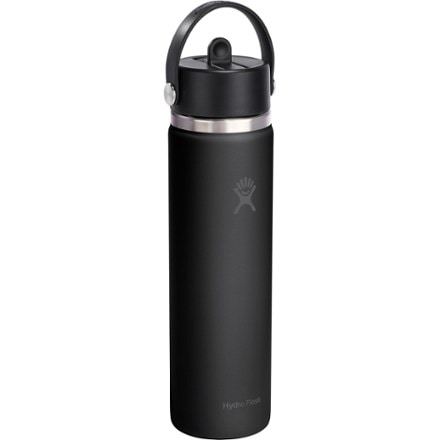 Hydro Flask Wide-Mouth Vacuum Water Bottle with Flex Straw Cap - 24 fl. oz. 0